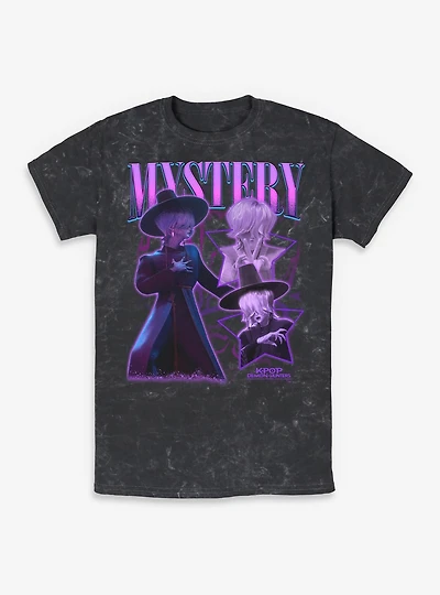 KPop Demon Hunters Saja Boys Y2K Mystery Mineral Wash T-Shirt