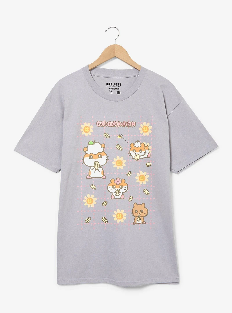 Corocorokuririn Floral Grid Women's T-Shirt - BoxLunch Exclusive