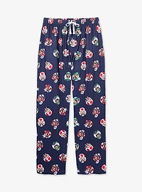Nintendo Super Mario Bros. Characters Allover Print Sleep Pants - BoxLunch Exclusive