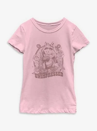 Disney The Muppets Unimpressed Youth Girls T-Shirt