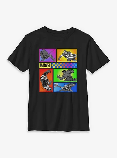 Marvel Energized Panels Youth T-Shirt