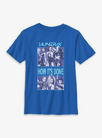 KPop Demon Hunters HUNTR/X How It's Done Youth T-Shirt