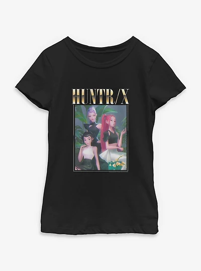 KPop Demon Hunters Huntrix Photocard Youth Girls T-Shirt