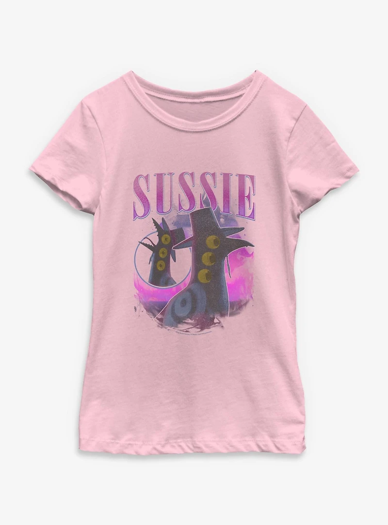 KPop Demon Hunters Sussie Focus Youth Girls T-Shirt