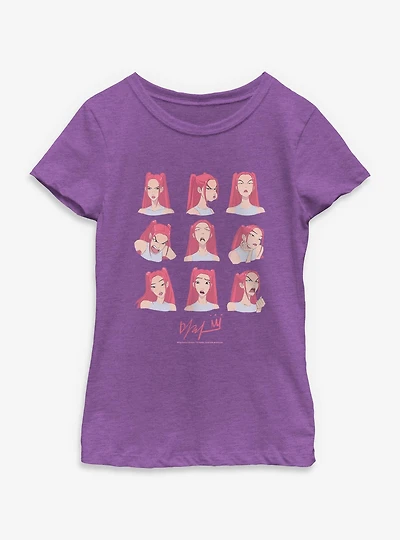 KPop Demon Hunters Mira Expression Youth Girls T-Shirt