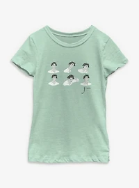 KPop Demon Hunters Jinu Expression Youth Girls T-Shirt