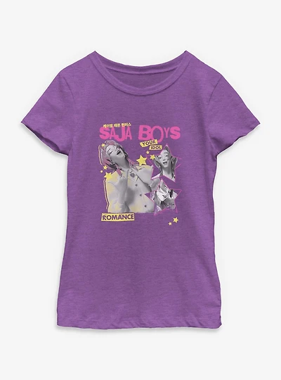 KPop Demon Hunters Romance Idol Youth Girls T-Shirt