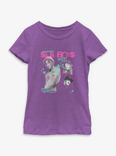 KPop Demon Hunters Abby Idol Youth Girls T-Shirt