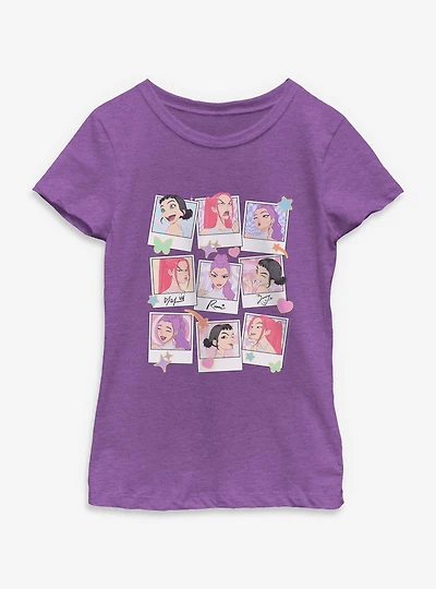 KPop Demon Hunters Huntrix Photo Frames Youth Girls T-Shirt