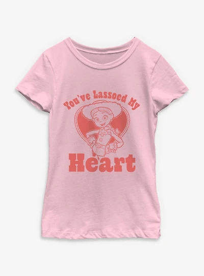 Disney Pixar Toy Story Jessie Lasso Heart Youth Girls T-Shirt