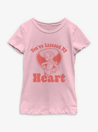 Disney Pixar Toy Story Jessie Lasso Heart Youth Girls T-Shirt