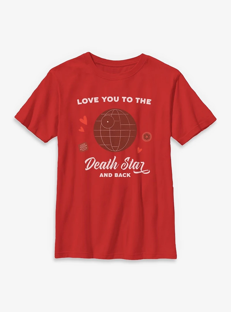 Star Wars Love You To Death And Back Youth T-Shirt