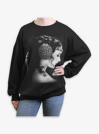 Star Wars Eternal Love Padame Womens Oversized Sweatshirt