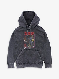 Alien Hunting Season Mineral Wash Hoodie