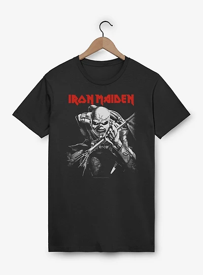 Iron Maiden The Trooper Black & White T-Shirt