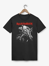 Iron Maiden The Trooper Black & White T-Shirt