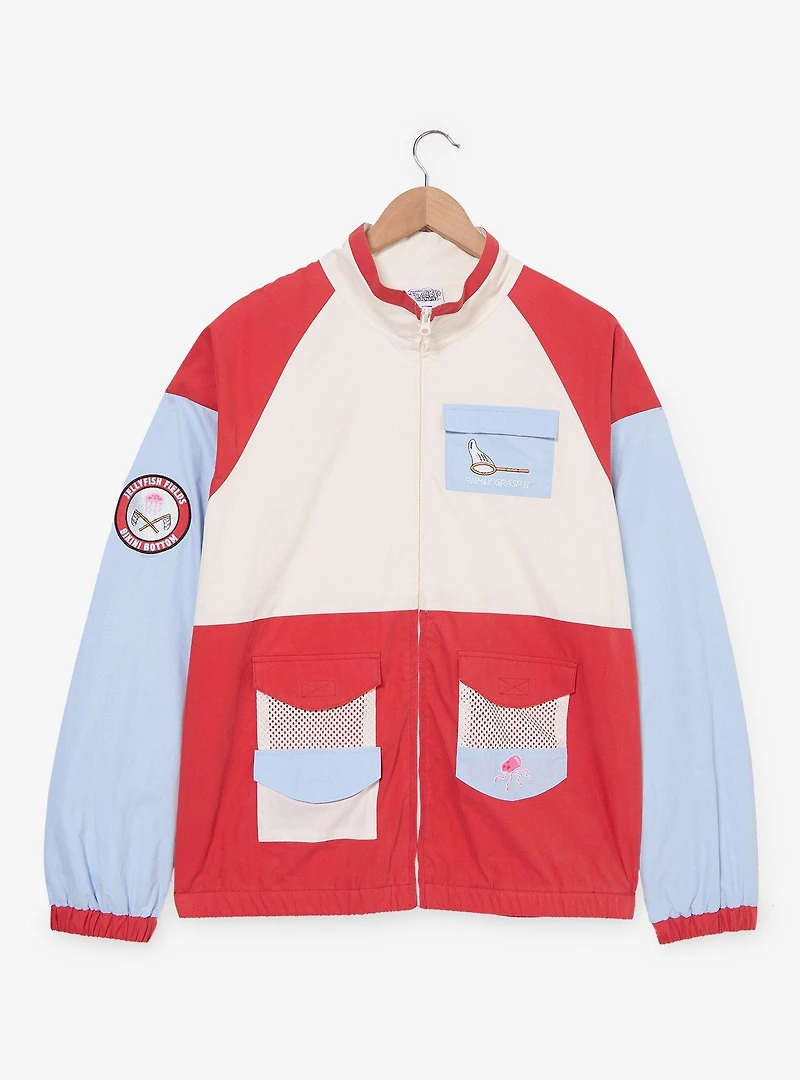 SpongeBob SquarePants Jellyfishing Color Block Windbreaker - BoxLunch Exclusive