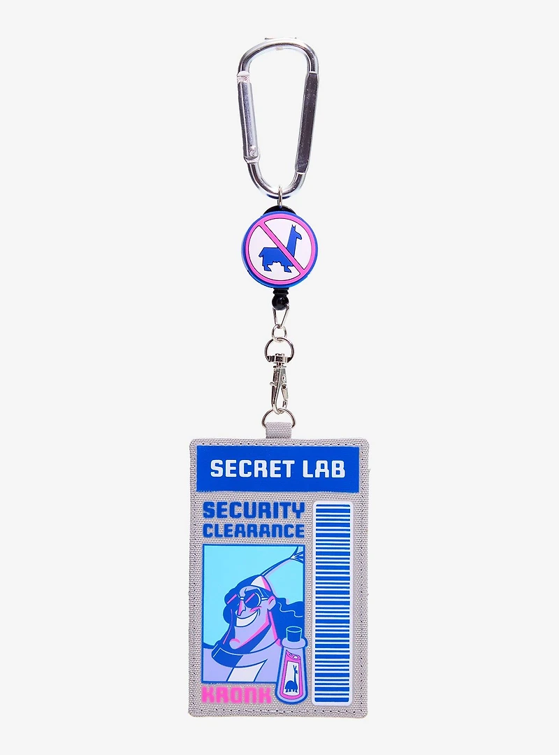 Disney The Emperor's New Groove Kronk Security Badge Retractable Lanyard