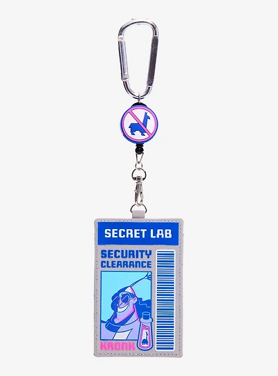Disney The Emperor's New Groove Kronk Security Badge Retractable Lanyard