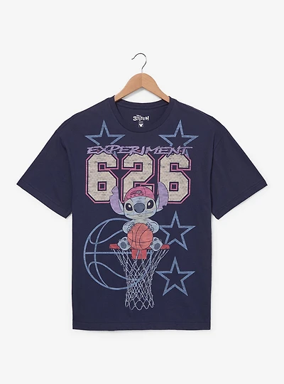 Disney Lilo & Stitch Experiment 626 Basketball Women's T-Shirt - BoxLunch Exclusive