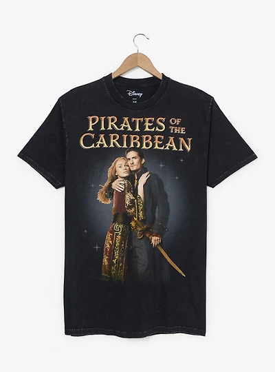 Disney Pirates of the Caribbean Will & Elizabeth Women's T-Shirt - BoxLunch Exclusive