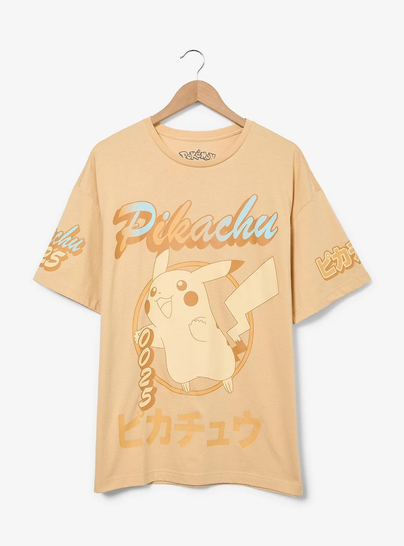 Pokémon Pikachu Jumbo Portrait Women's T-Shirt - BoxLunch Exclusive