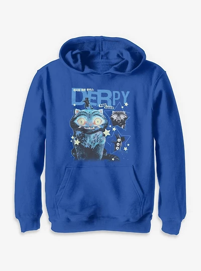KPop Demon Hunters Derpy And Sussie Stars Youth Hoodie