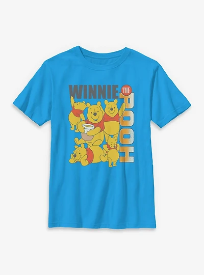 Disney Winnie The Pooh Poses Youth T-Shirt
