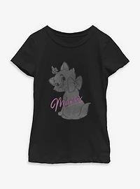 Disney The Aristocats Marie Portrait Youth Girls T-Shirt