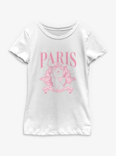 Disney The Aristocats Princess Marie Paris Youth Girls T-Shirt
