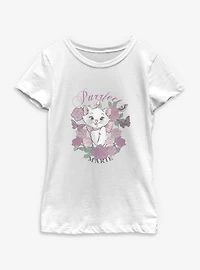 Disney The Aristocats Purrfect Roses Marie Youth Girls T-Shirt