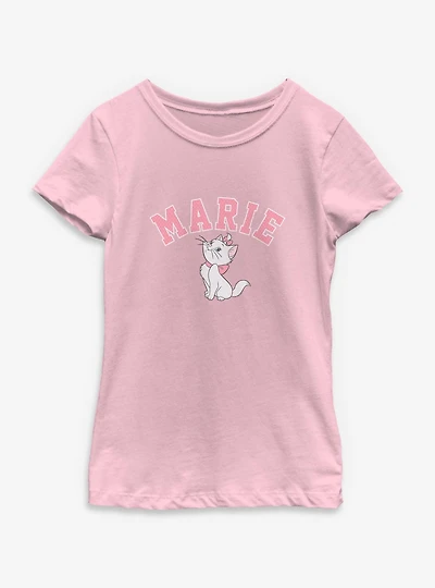 Disney The Aristocats Marie Varsity Youth Girls T-Shirt