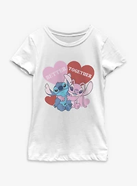 Disney Lilo & Stitch Better Together Youth Girls T-Shirt