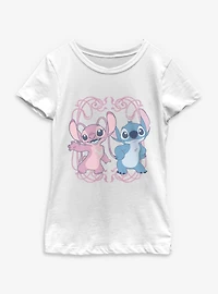 Disney Lilo & Stitch Picture Perfect Aliens Youth Girls T-Shirt