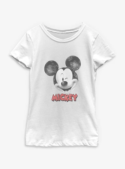 Disney Mickey Mouse Winks Youth Girls T-Shirt