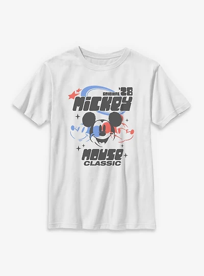 Disney Mickey Mouse Classic Retro  Youth T-Shirt