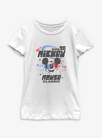 Disney Mickey Mouse Classic Retro Youth Girls T-Shirt