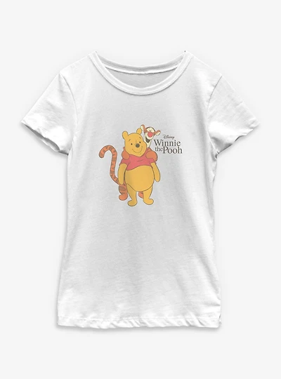 Disney Winnie The Pooh And Tigger Youth Girls T-Shirt