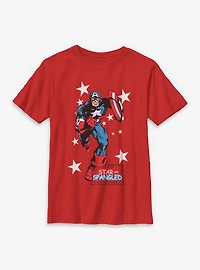 Marvel Star Spangled Valentine Youth T-Shirt