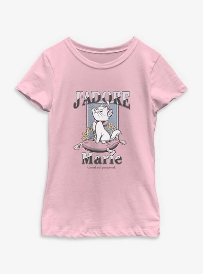 Disney The Aristocats J'adore Marie Youth Girls T-Shirt