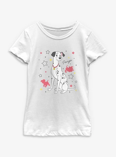 Disney 101 Dalmatians Signature Pongo Youth Girls T-Shirt