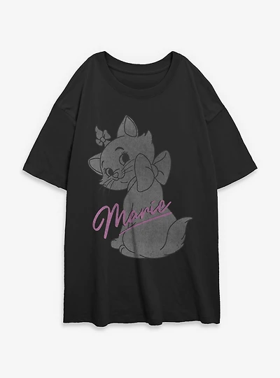 Disney The Aristocats Marie Womens Oversized T-Shirt