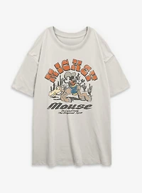 Disney Mickey Mouse One And Only Womens Oversized T-Shirt