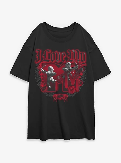 Mtv I Love My Womens Oversized T-Shirt