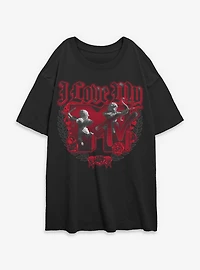 Mtv I Love My Womens Oversized T-Shirt