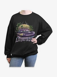 Disney Pixar Cars Ramone Airbrush Womens Oversized Sweatshirt