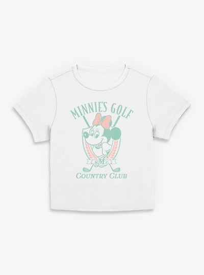 Disney Minnie Mouse Minnie's Golf Country Club Women Baby T-Shirt