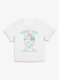 Disney Minnie Mouse Minnie's Golf Country Club Women Baby T-Shirt