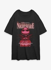 Disney The Nightmare Before Christmas Your Worst Womens Oversized T-Shirt