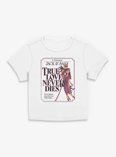 Disney The Nightmare Before Christmas True Love Never Dies Women Baby T-Shirt